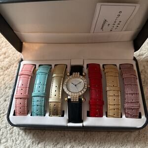 Real Collectibles by Adrienne vintage watch set NIB